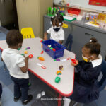 Alain Locke pre-K all-stars in the classroom during the fall of the 2021-22 school year