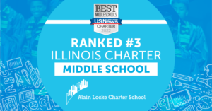 Alain Locke named #3 Illinois charter middle school by U.S. News & World Report